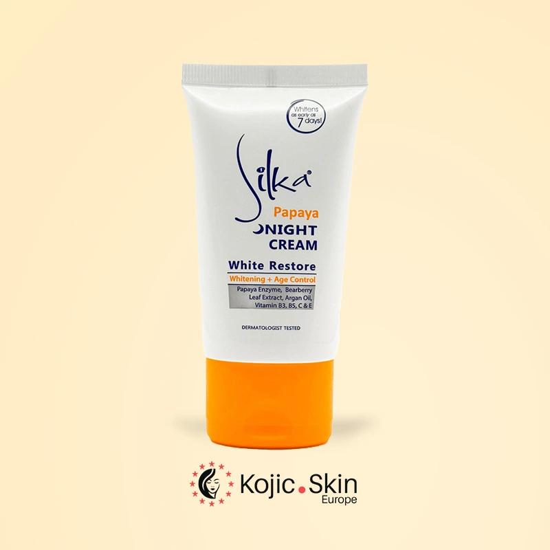 Papaya anti-ageing night cream 30ml - Silka
