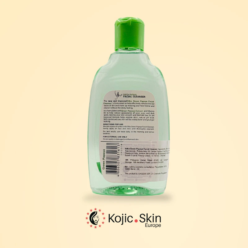 Lavaggio viso alla papaya verde 150ml - Silka
