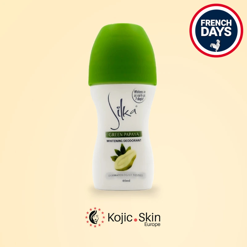 Green Papaya Roll-on Deodorant 40ml - Silka