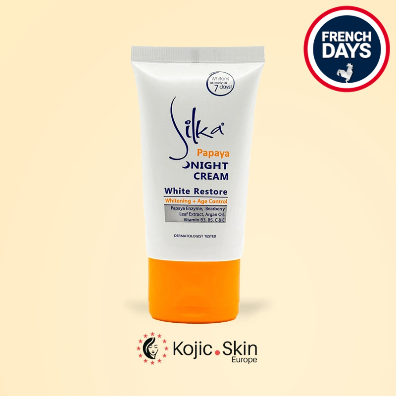 Papaya anti-ageing night cream 30ml - Silka