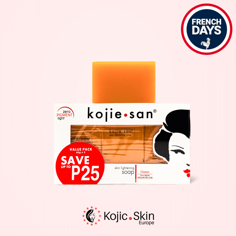 3 lightening soaps 3x65g - Kojie San