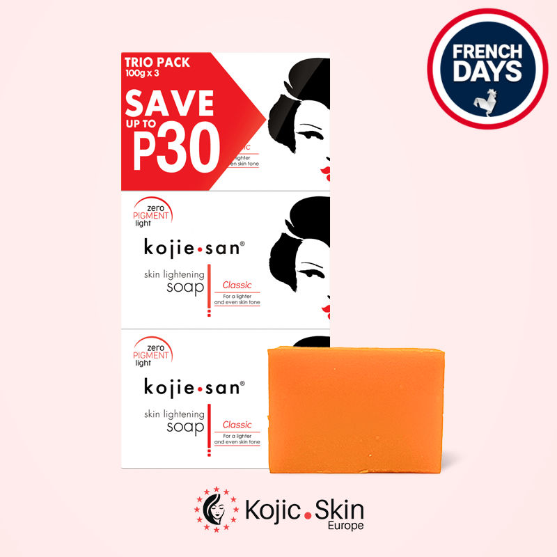3 lightening soaps 3x100g - Kojie San