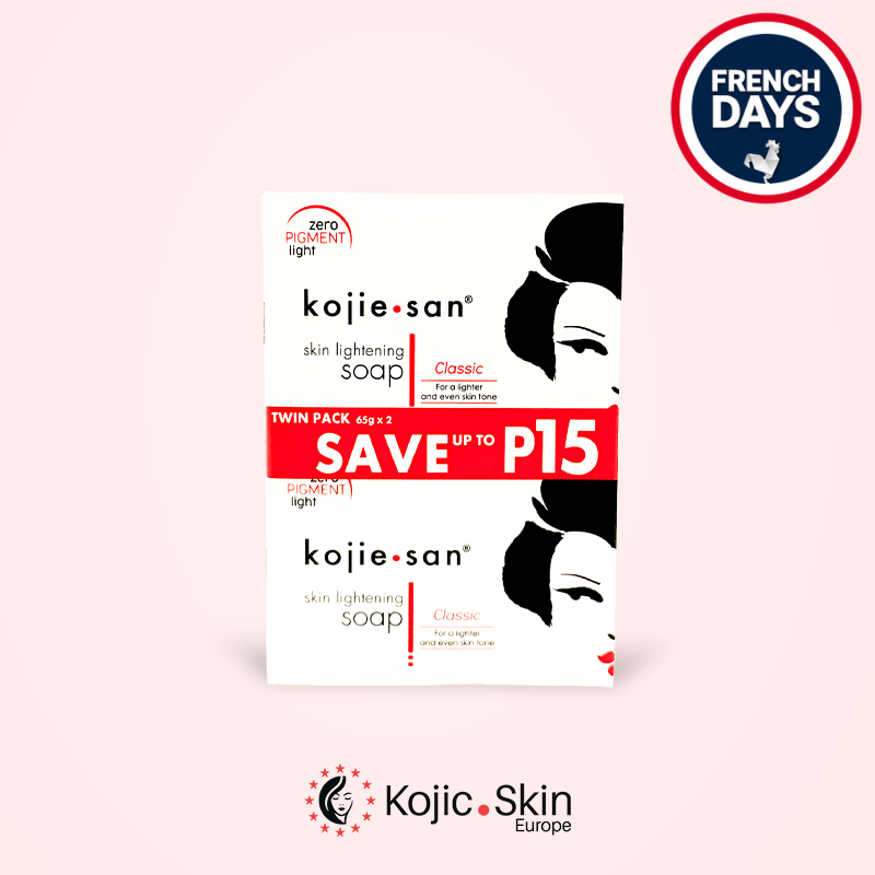 2 lightening soaps 2x65g - Kojie San