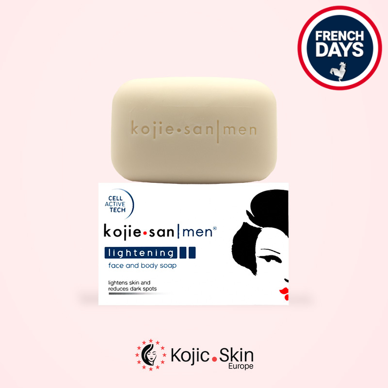 Lightening soap for men "Men" 135g - Kojie San