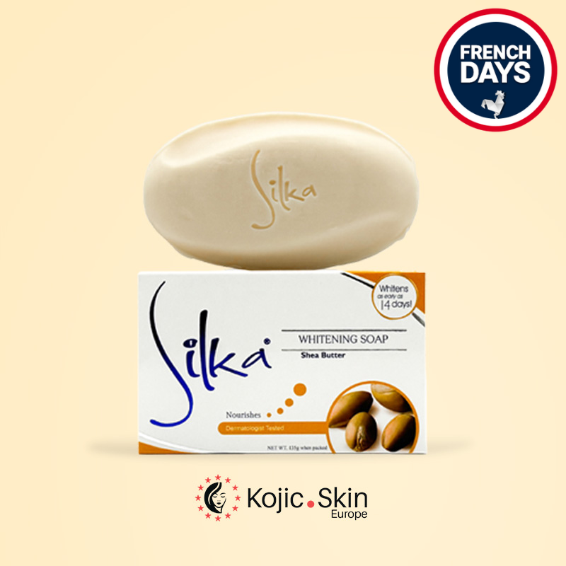 Shea Butter Lightening Soap 135g - Silka