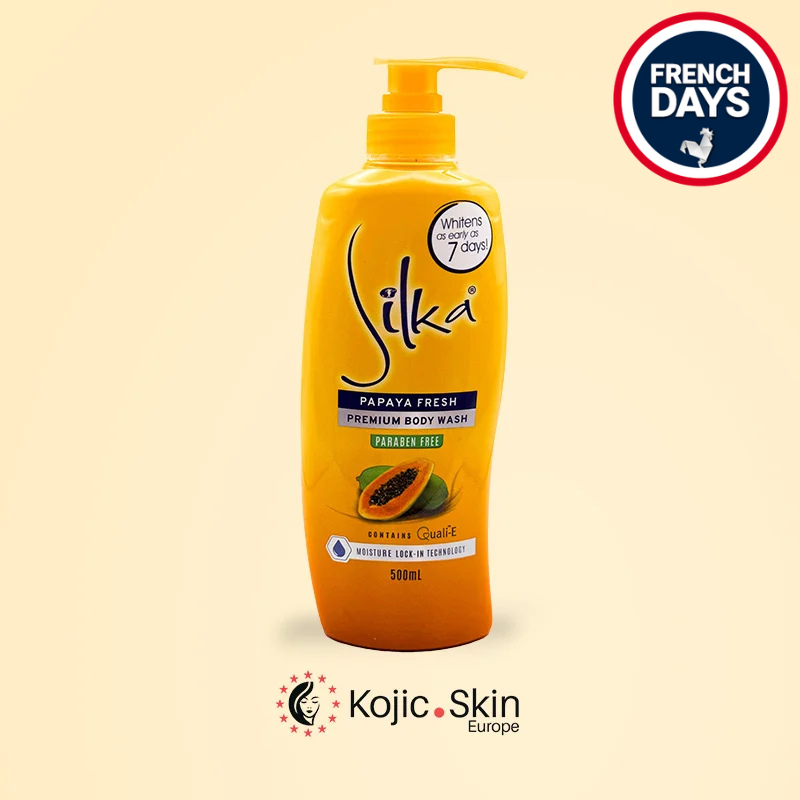 Fresh Papaya Shower Gel 500ml - Silka