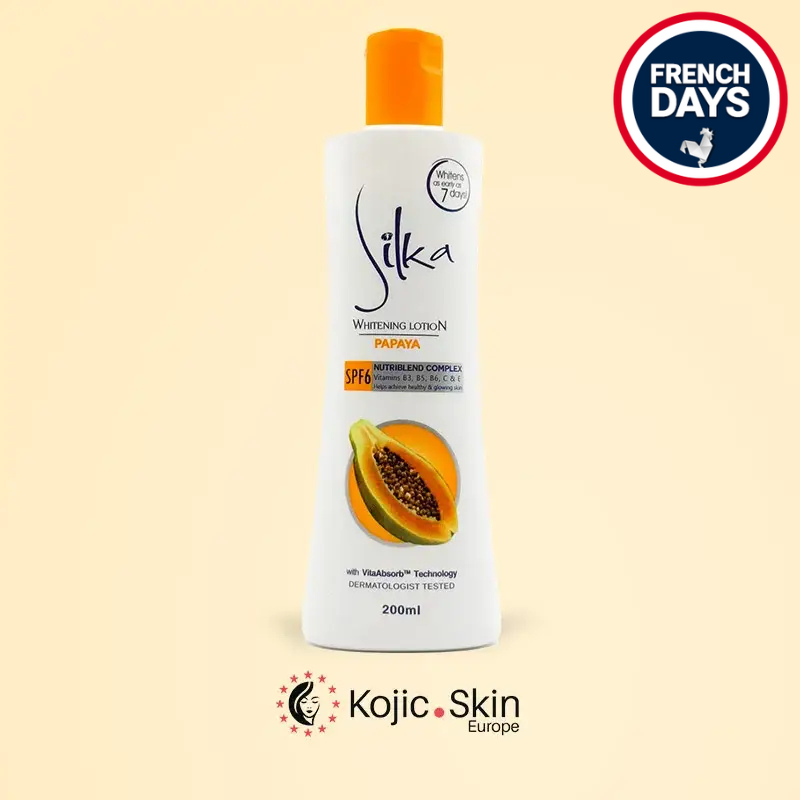 Papaya SPF6 body lotion 200ml - Silka
