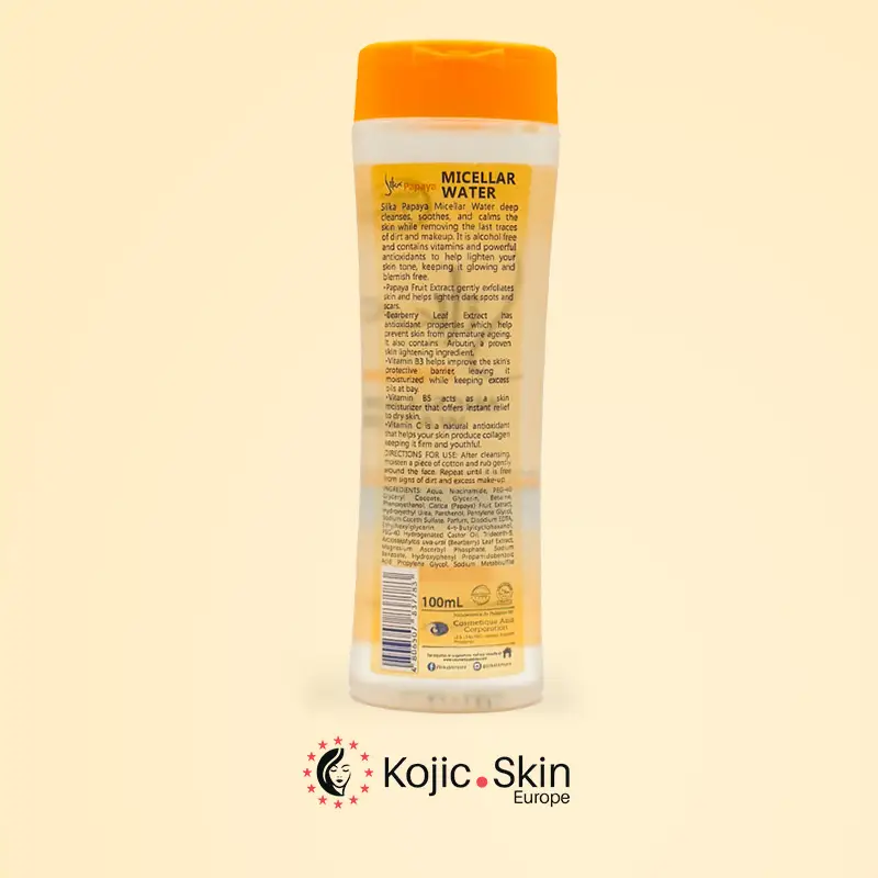 Papaya illuminating micellar water 100 ml - Silka