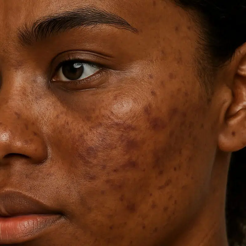 photo Aminata hyperpigmentation de la peau kojic skin europe article de blog