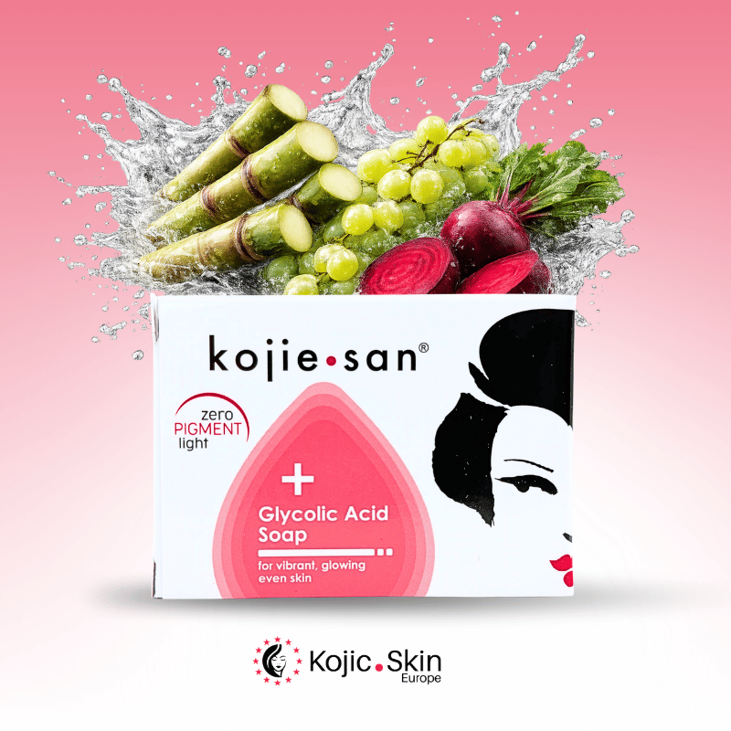 Savon éclaircissant Acide Glycolique Peau Lisse 100g – Kojie San